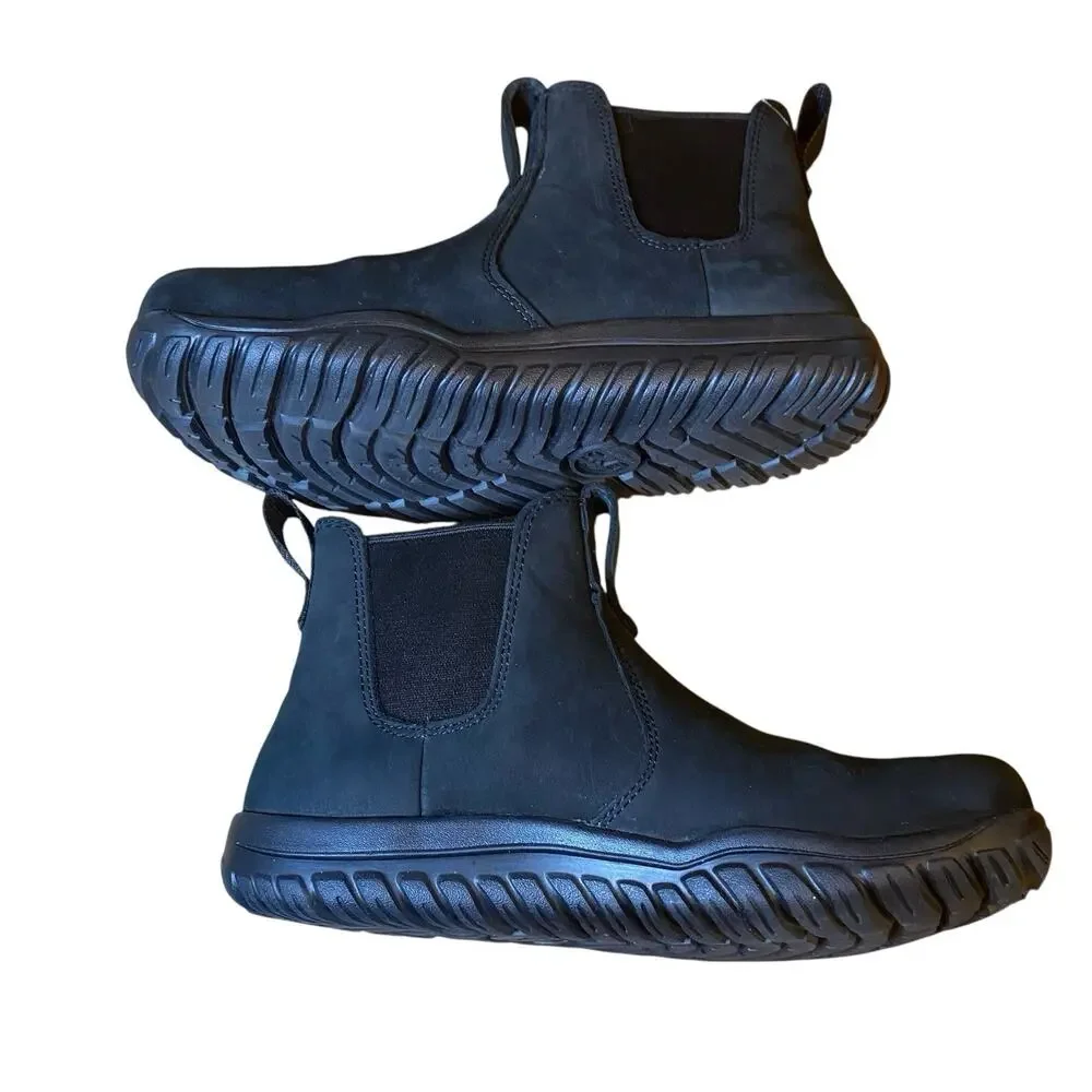 LEMS 400 Chelsea Suede Waterproof Boots Unisex Size M 4.5 /W6 Obsidian - Picture 2 of 16